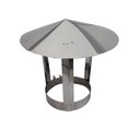 Ver imagem 2 de Chapéu Chaminé Inox Fixo 150mm - Volpato