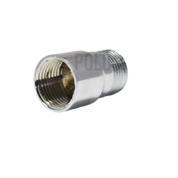 Extensor 1/2 Cromado Prolongador Curto Torneira Chuveiro - 3