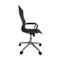 Cadeira Escritório Presidente Office Esteirinha Corino Alta - 4