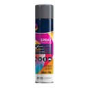Ver imagem 1 de Tinta Spray 400ml Cinza Grafite Uso Geral em Aço Ferro Couro Gesso Cerâmica | Universo