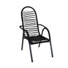 Cadeira para Varanda Fio Único Adulto Luxo - Preta - 1