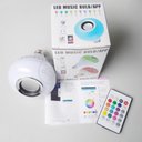 Ver imagem 1 de Lâmpada Led 12w E27 Rgb Colorida com Caixa de Som