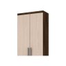 Armário Multiuso Tulipa com 2 Portas - Henn - Moka / Fendi - 2