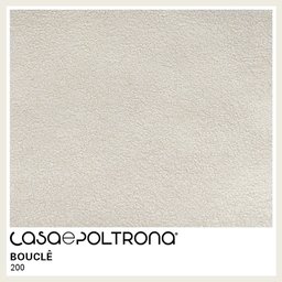 Puff Decorativo Redondo Mid Bouclê Off White - Casaepoltrona - 5