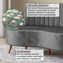 Ver imagem 7 de Sofá 2 Lugares com Pés em Madeira Maciça 160cm Roseau Yescasa