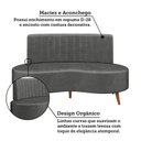 Ver imagem 6 de Sofá 2 Lugares com Pés em Madeira Maciça 160cm Roseau Yescasa