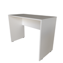 Ver imagem 3 de Escrivaninha Mesa Escritório com Armários e Prateleira 180cm Branco