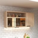 Ver mais imagens de Cozinha Modulada 8 Peças 18 Portas e 2 Gavetas Bárbara