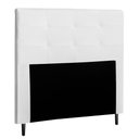 Ver imagem 1 de Cabeceira Cama Box Casal Luna 140cm Corano Branco - Desk Design