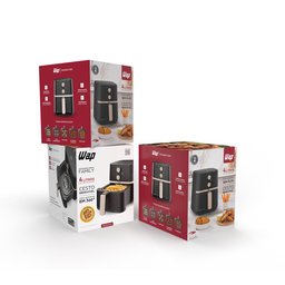 Fritadeira Elétrica Air Fryer Family 4L Revestimento Antiaderente Desligamento Automático 127v WAP  - 10