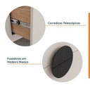 Ver imagem 5 de Mesa de Cabeceira Planejada 2 Gavetas Joy CabeCasa MadeiraOriginals Cinza