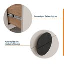 Ver imagem 5 de Mesa de Cabeceira 2 Gavetas Joy CabeCasa MadeiraOriginals Cinza