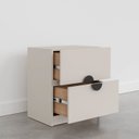 Ver mais imagens de Mesa de Cabeceira Planejada 2 Gavetas Joy CabeCasa MadeiraOriginals Cinza