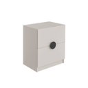 Ver imagem 3 de Mesa de Cabeceira Planejada 2 Gavetas Joy CabeCasa MadeiraOriginals Cinza