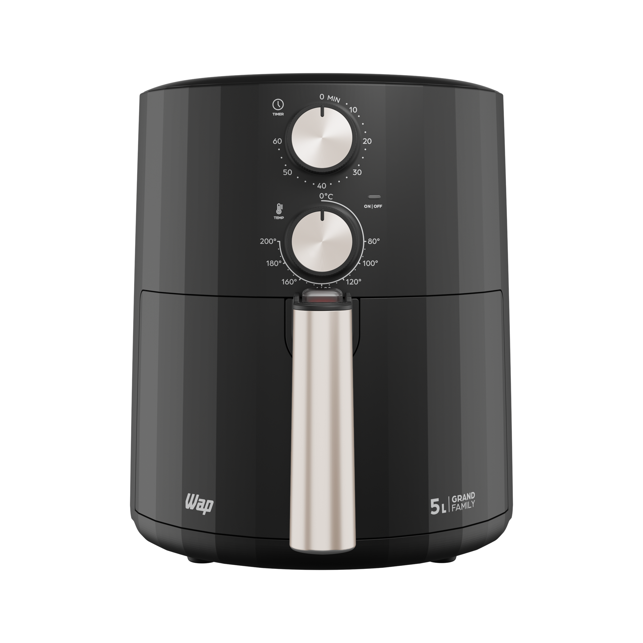 Fritadeira Elétrica Air Fryer Grand Family 5l Cesto Removível e