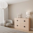 Ver imagem 2 de Cômoda 8 Gavetas Joy CabeCasa MadeiraOriginals