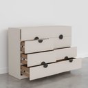 Ver mais imagens de Cômoda Planejada 8 Gavetas Joy CabeCasa MadeiraOriginals Cinza