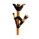 Ver imagem 6 de Mancebo Cabideiro Artesanal de Bambu 1.75mt Nc Caieiras