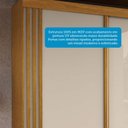 Ver imagem 7 de Guarda-roupa Casal Athena 2 Portas 3 Gavetas 100% Mdf Cinamomo/off White - Acp Móveis