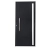 Porta Lambril de Alumínio 210 x 80cm com Puxador e Vidro Linha Veneza Lado Direito - 2