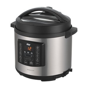 Panela de Pressão Elétrica Wap Wppe1 6l Antiaderente com 10 Travas de Segurança 1000w 127v