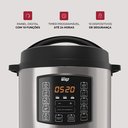 Ver imagem 2 de Panela de Pressão Elétrica Wap Wppe1 6l Antiaderente com 10 Travas de Segurança 1000w 127v