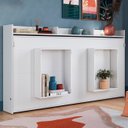 Ver imagem 4 de Cama Solteiro Infantil Articulação Horizontal Isis Branco A05 - Mpozenato