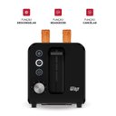 Ver imagem 6 de Torradeira Elétrica Wap Wte1 com 7 Níveis de Tostagem Reaquece e Descongela 900w 127v