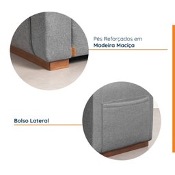 Poltrona Reclinável Essence CabeCasa MadeiraMadeira - 7