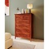 Cômoda 6 Gavetas Madeira Maciça Imbuia Nest - 1