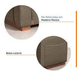 Poltrona Reclinável Essence CabeCasa MadeiraMadeira - 7