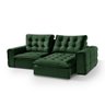 Sofá Retrátil e Reclinável Galliano 2,10m - Fortbello Estofados:verde - 3