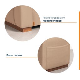 Poltrona Reclinável Essence CabeCasa MadeiraMadeira - 8