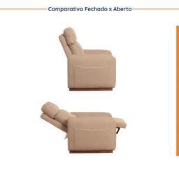 Poltrona Reclinável Essence CabeCasa MadeiraMadeira - 7