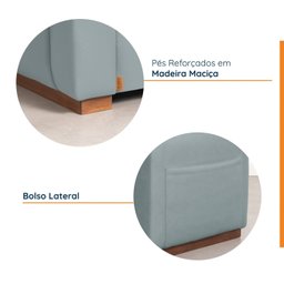 Poltrona Reclinável Essence CabeCasa MadeiraMadeira - 8