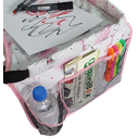 Ver imagem 2 de Mesinha infantil portátil para cadeirinha carro e carrinho de bebe  Rosa