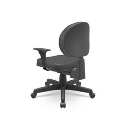 Kit 5 Cadeiras para Escritório Ergonômica Secretária Backsystem Operativa Nr17 - 3