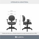 Ver imagem 3 de Kit 10 Cadeiras para Escritório Ergonômica Executiva Operativa NR17