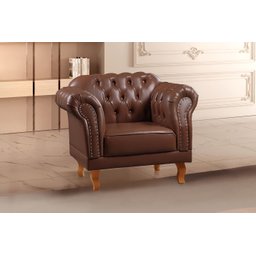 Poltrona Chesterfield Clássica Duque - 1