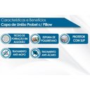 Ver imagem 2 de Capa de União Colchão Hotelaria King Plush c/ Pillow (176x188) - Probel