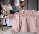Ver imagem 4 de Jogo Cobre Leito Toque de Algodão 250 Fios Casal 220x240cm - Rosa Tule