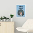 Ver imagem 2 de Quadro Umbanda Salve a Marujada 45x34cm - com Vidro:madeira Preta