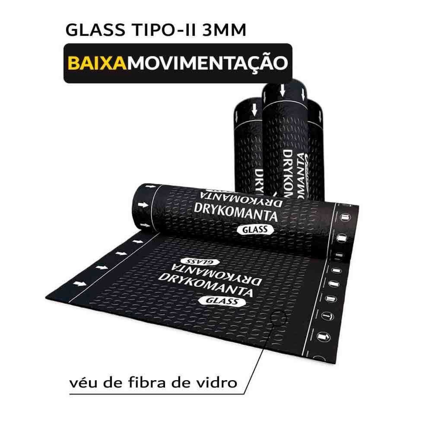 Manta Asfáltica Drykomanta Glass Tipo Ii B 3mm - 2