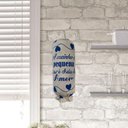 Ver imagem 1 de Puxa Saco Bege Amor 43x22cm Azul