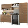 Armário de Cozinha Compacta 229cm Rustic Emilly Pop Madesa 02 - 3
