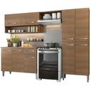 Ver imagem 3 de Armário de Cozinha Compacta 229cm Rustic Emilly Pop Madesa 02