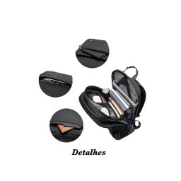 Mochila Arctic Hunter Impermeável Com Zíper Expansivo Feminina Masculina B00410 - 3