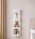Ver imagem 3 de Nicho Prateleira MDF 60cm Quarto Sala Organizador Livros Decorativa Ravelth