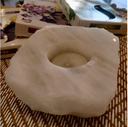 Ver imagem 1 de Porta Vela Quartzo Branco Bruto - Chapa