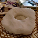 Ver imagem 2 de Porta Vela Quartzo Branco Bruto - Chapa